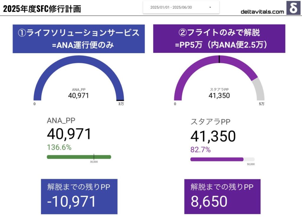 SFC修行状況（2025年上半期の状況）