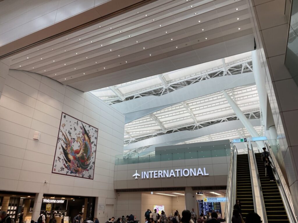何回も通ってきた羽田空港国際線第二