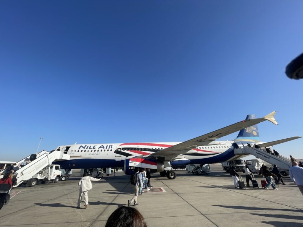 ナイルエアーとは？エジプト国内線の評判