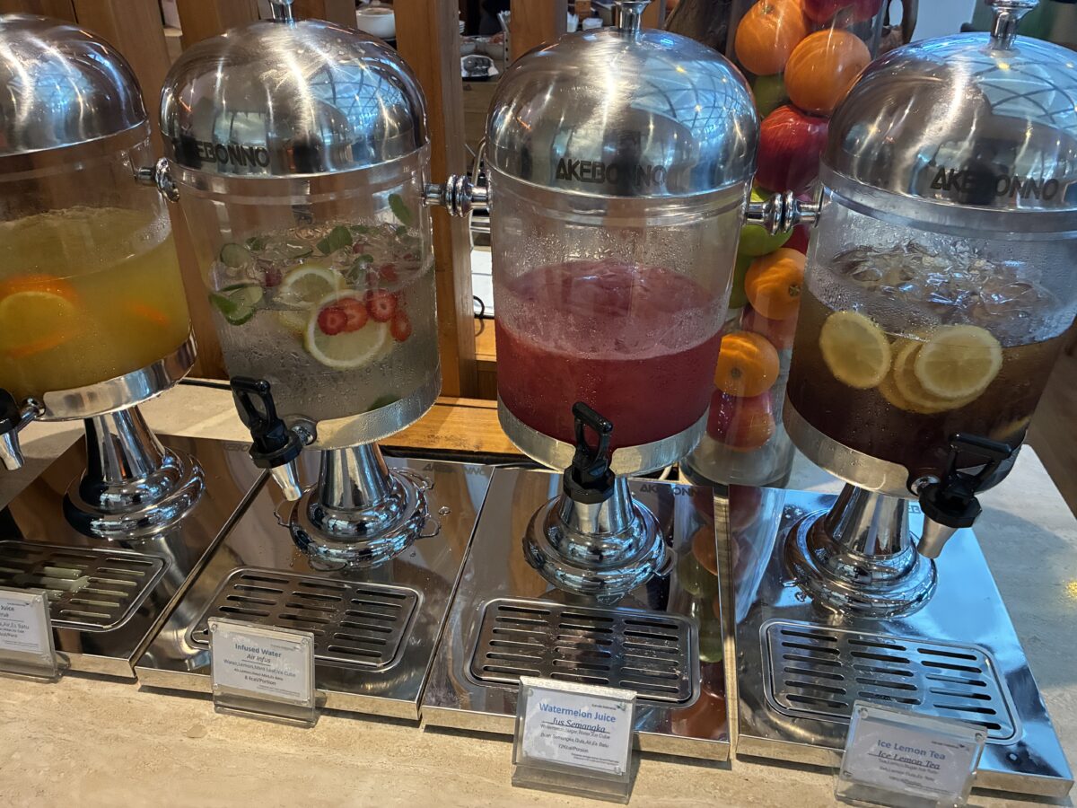充実している飲み物