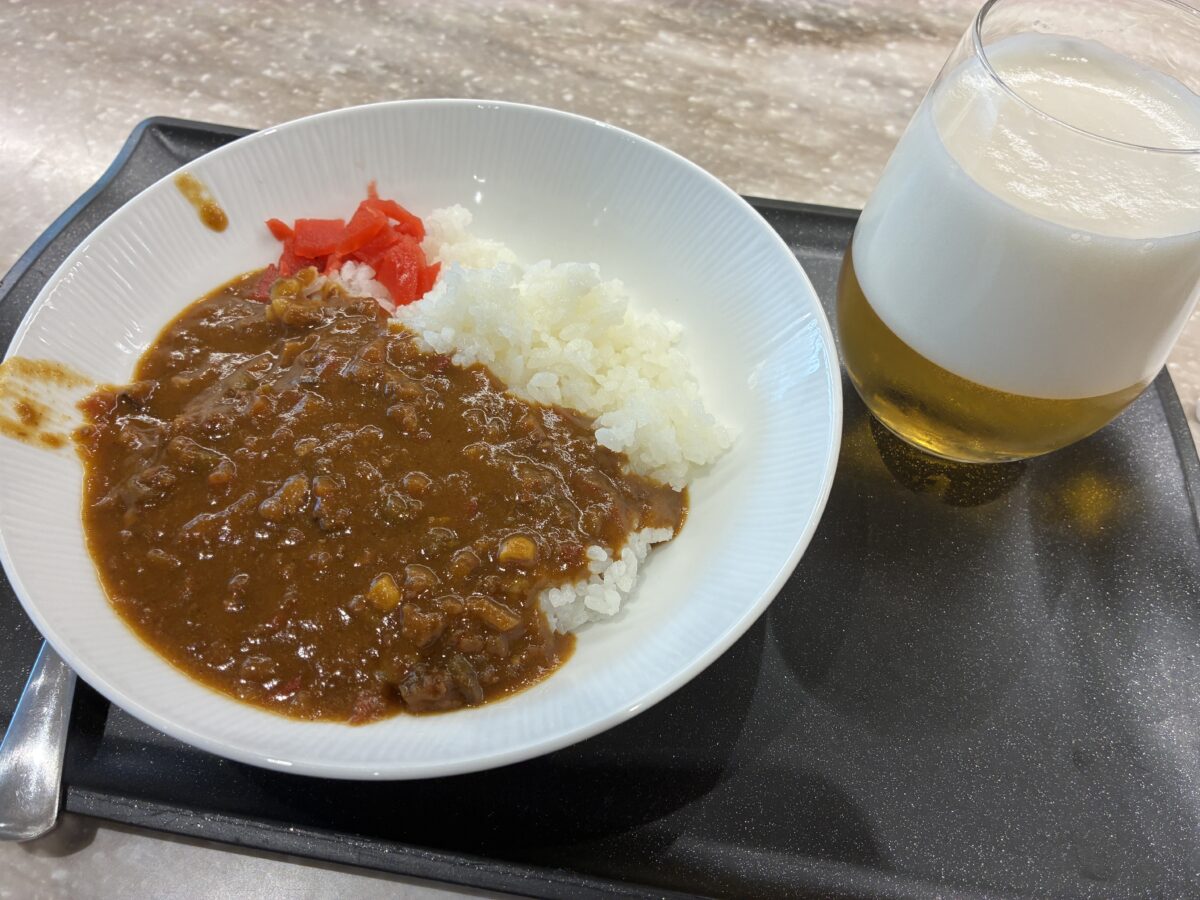 夕方のカレー
